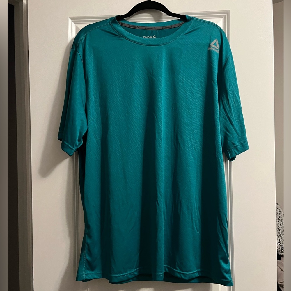Reebok teal T-shirt
